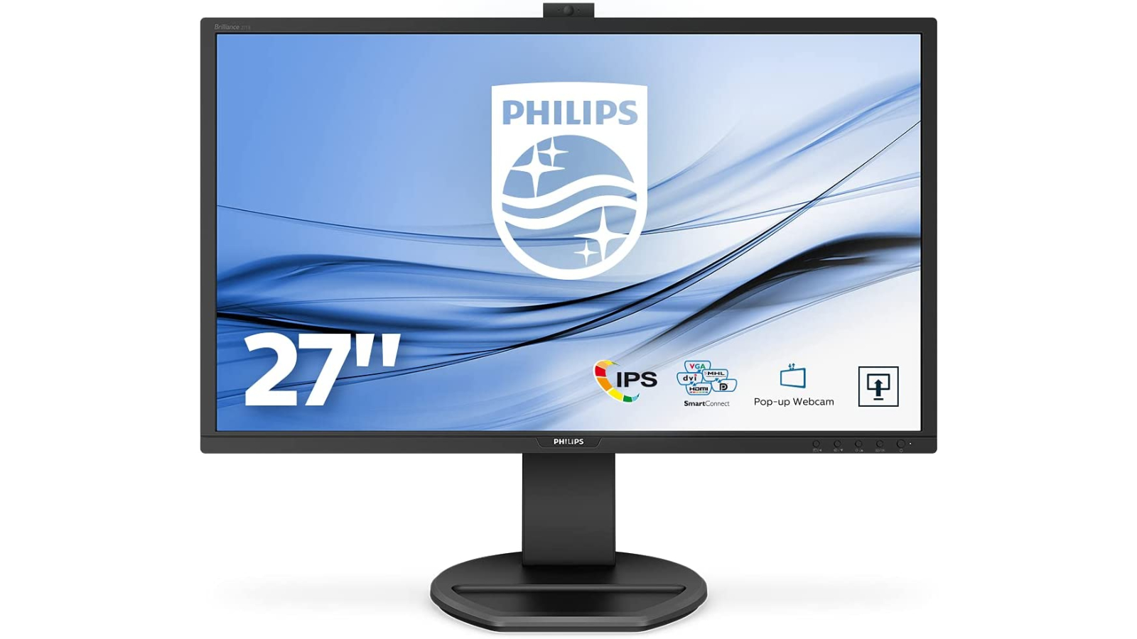 Best monitor with webcam: Philips 271B8QJKEB