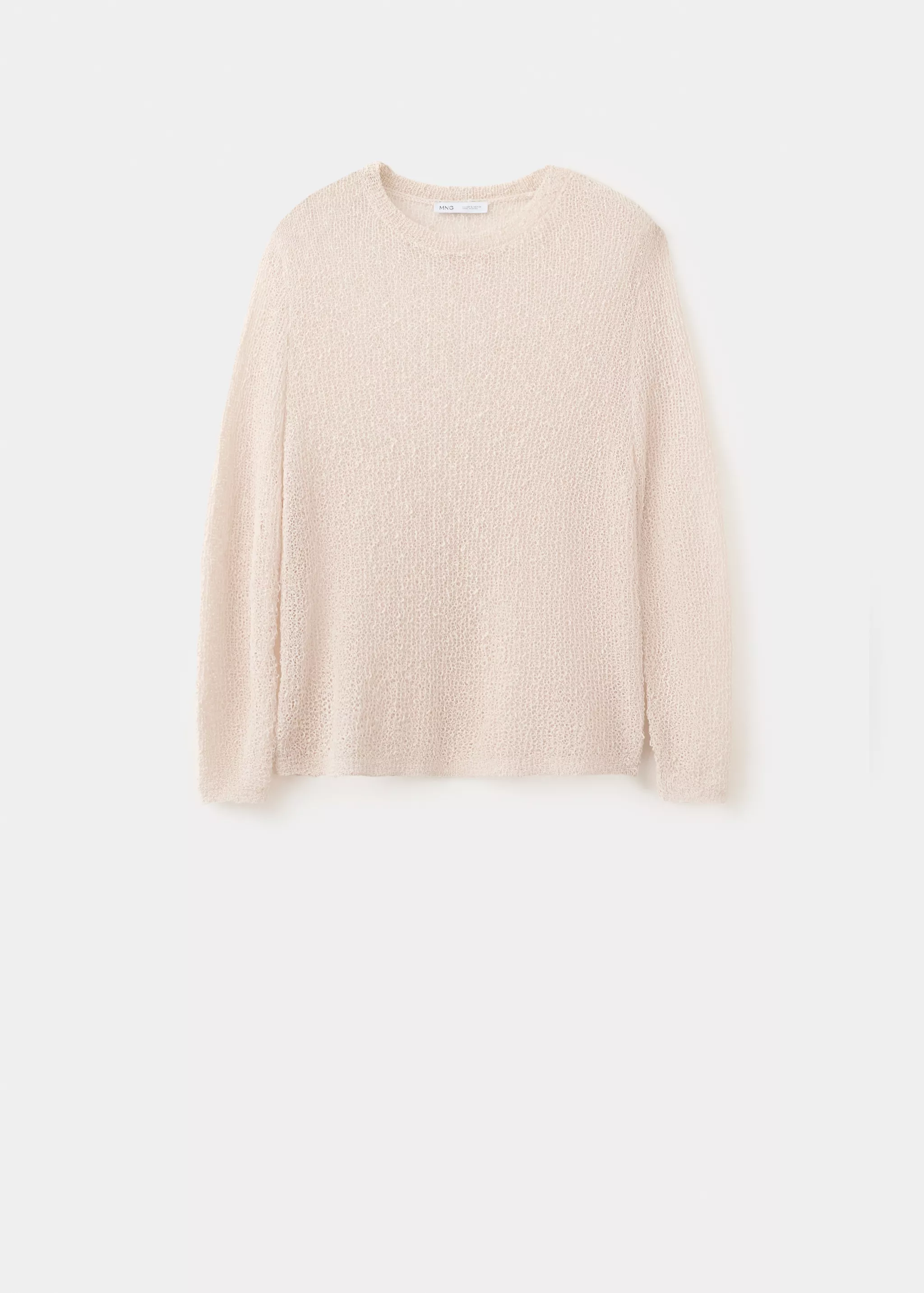 Open-Knit Long-Sleeve Sweater - Women | Mango Usa