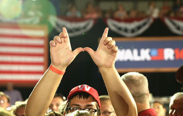 Scott Walker supporters.