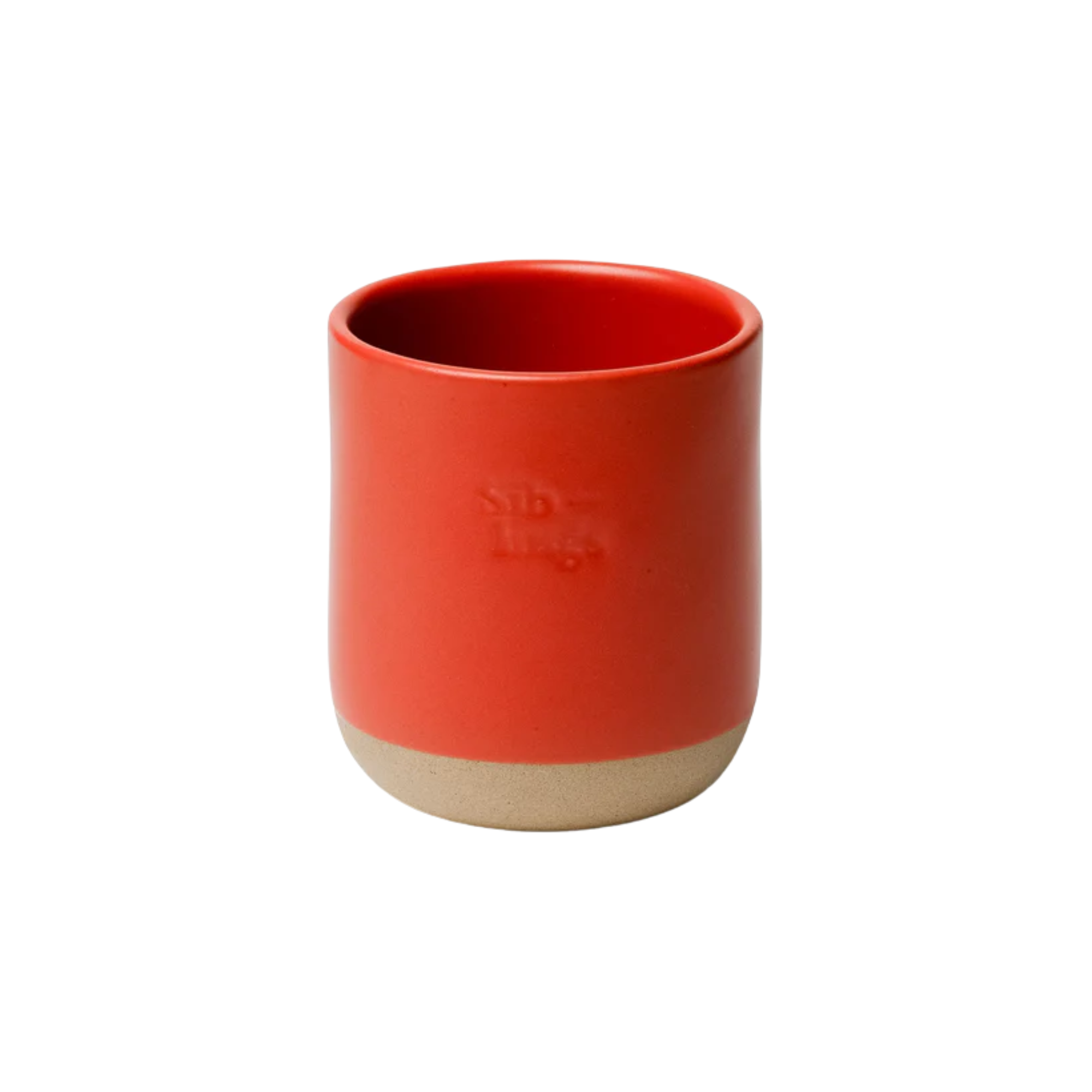 red candle holder