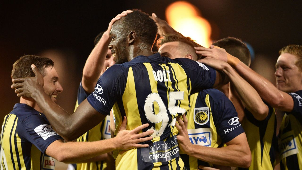 Usain Bolt goals Central Coast Mariners