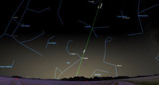 Morning Zodiacal Light for Mid-Northern Observers night sky september 2019