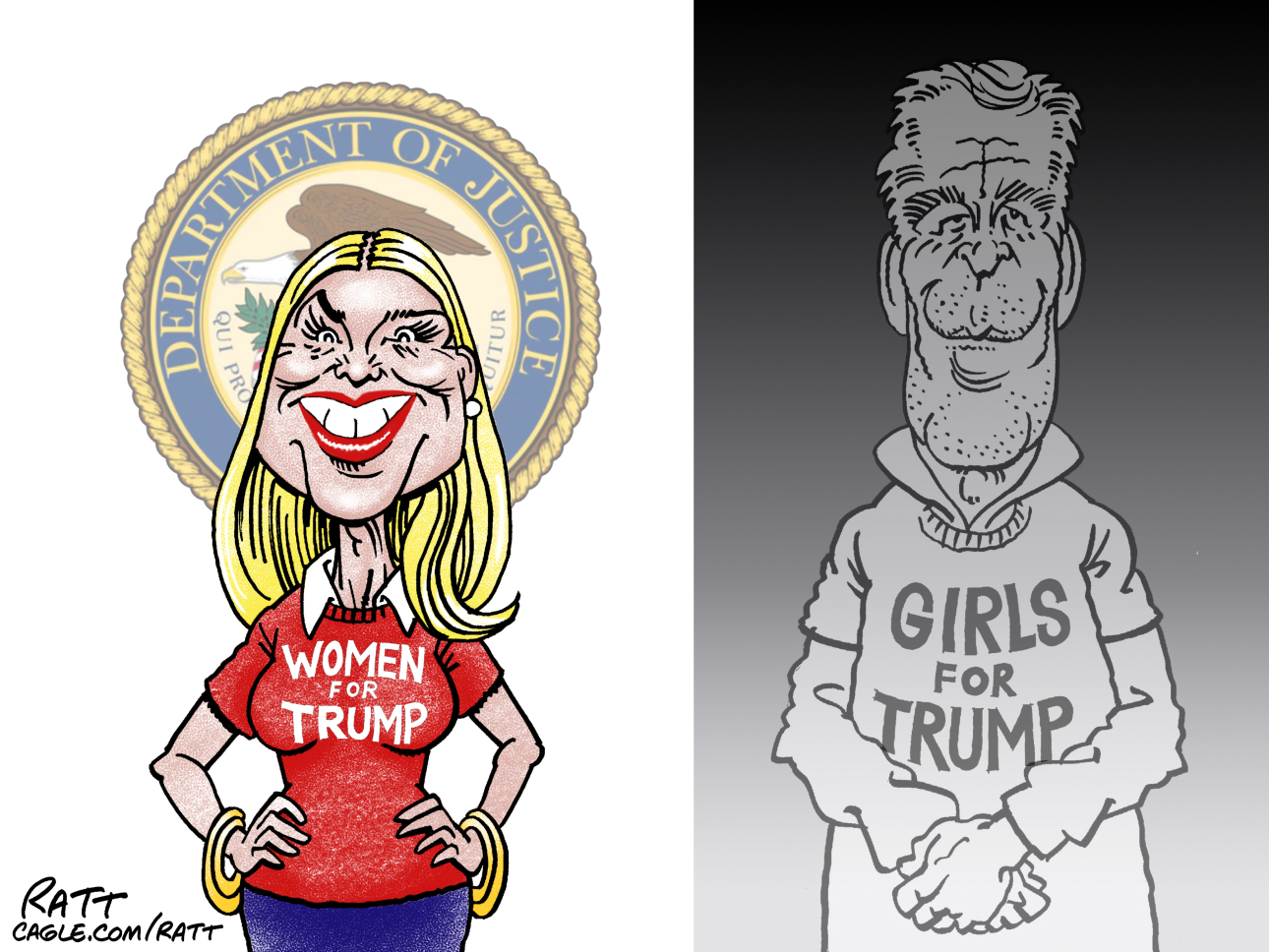 Political cartoon
