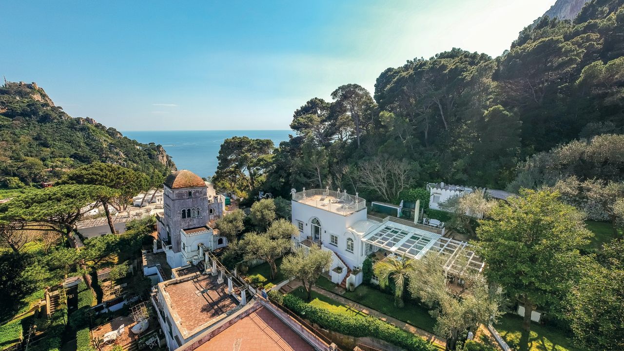 Christian de Sica villa