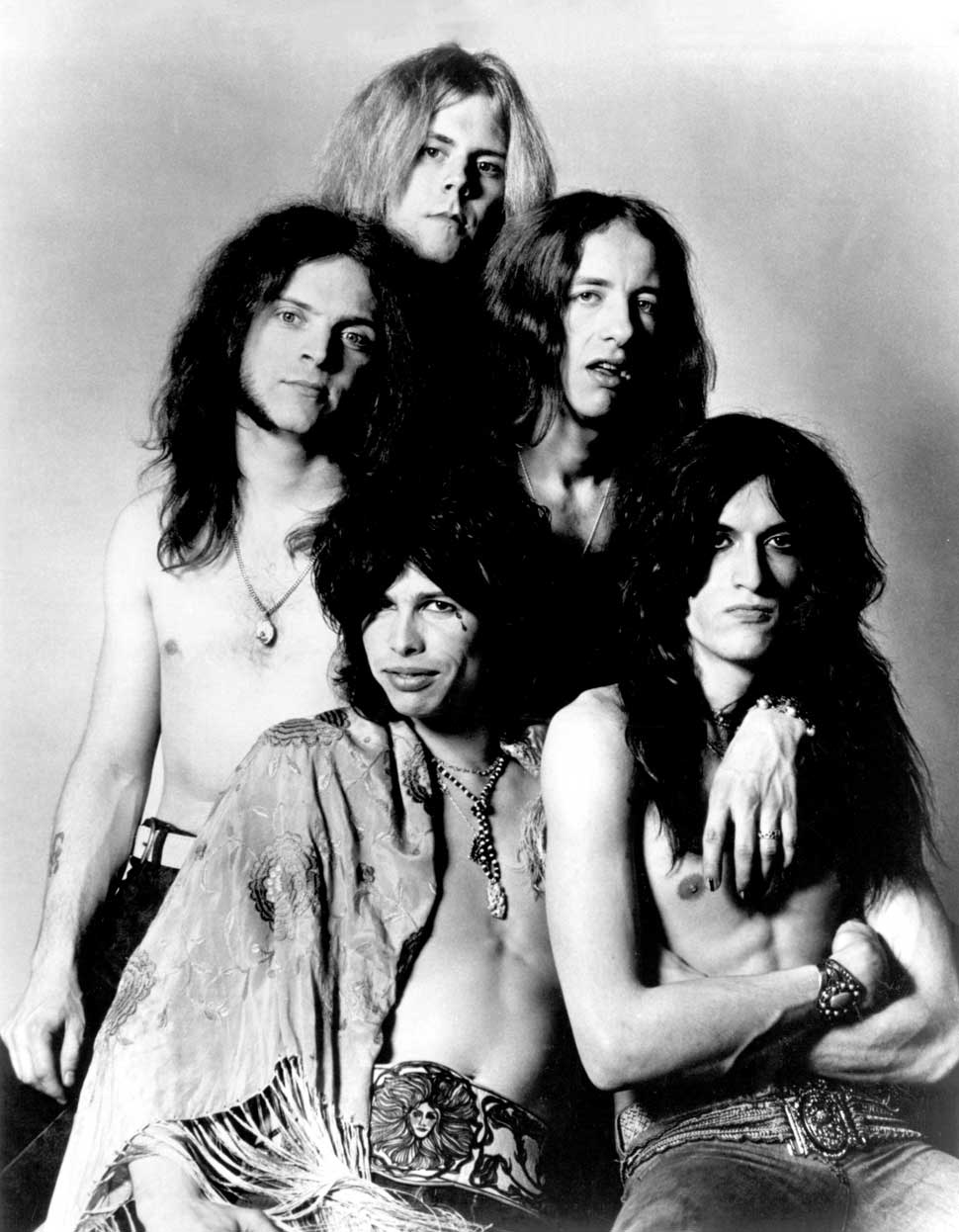 Aerosmith circa 1975