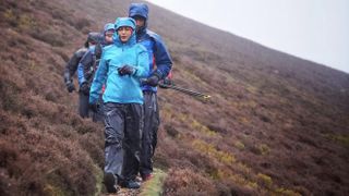 Sabrina Verjee heads to Ard Crags in the rain during day four of her Wainwrights round - copyright Steve Ashworth-2 2.jpeg Sabrina Verjee heads to Ard Crags in the rain during day four of her Wainwrights round