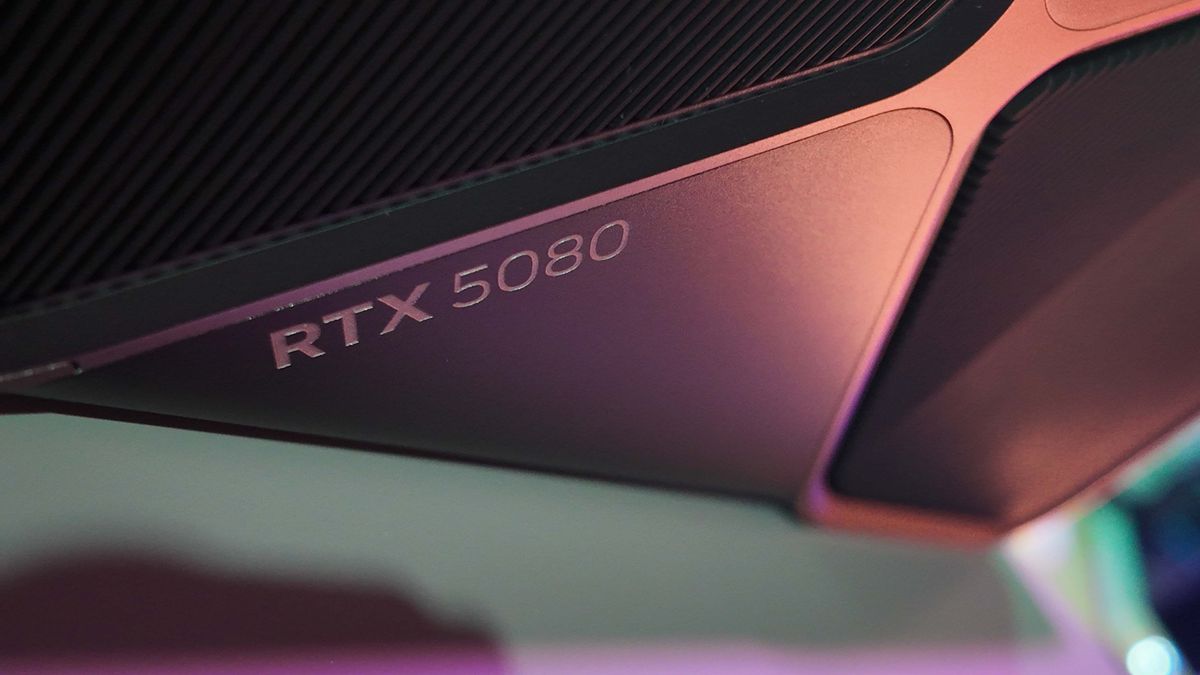 Nvidia RTX 5080 Founders Edition graphics card from different angles