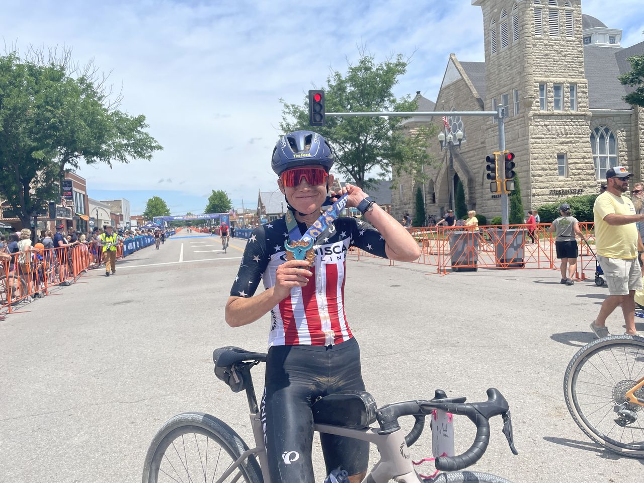 Lauren Stephens won the Unbound 100 in 2024
