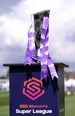 The FA Women's Super League trophy