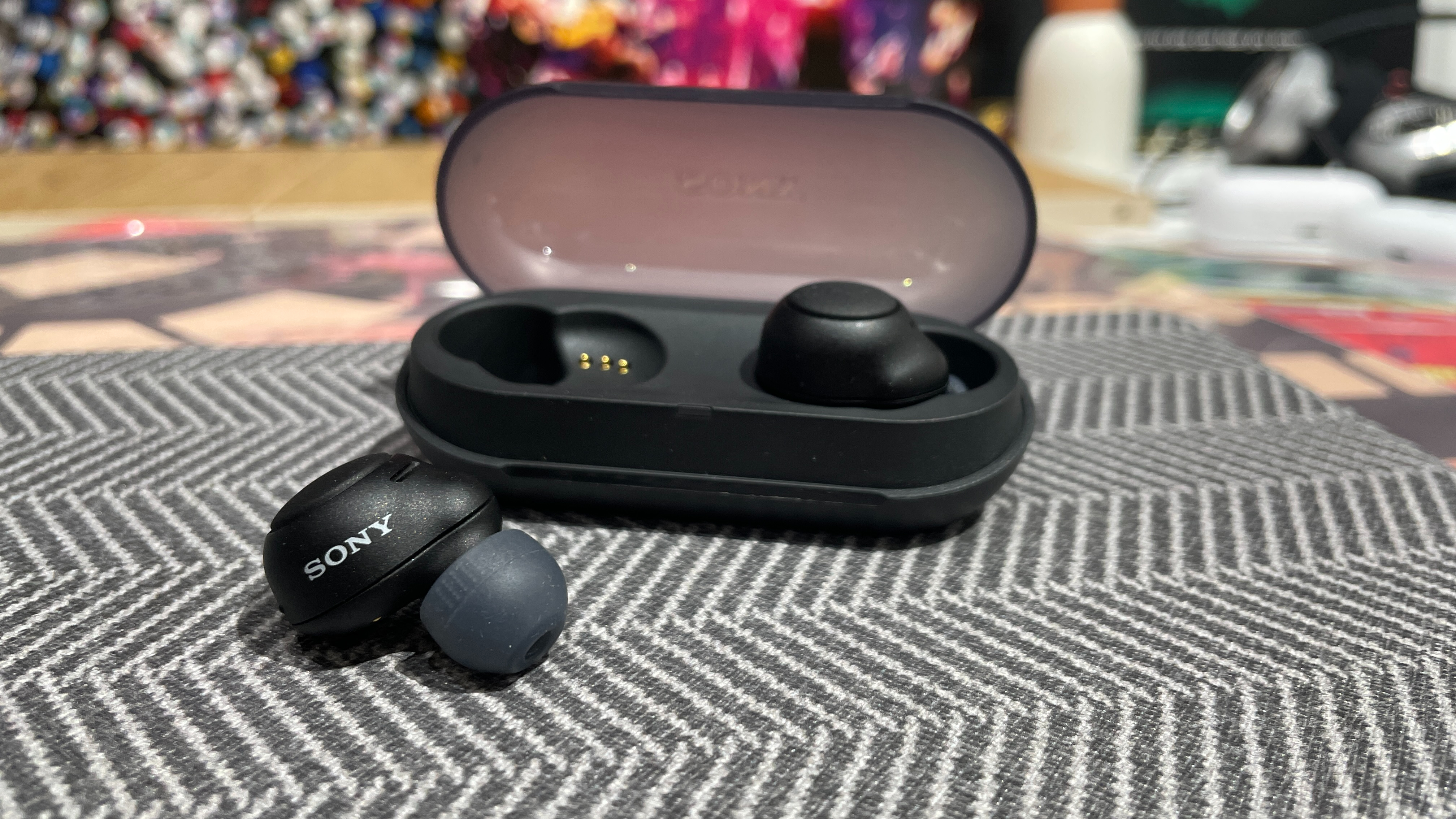  Sony WF-C700N Wireless Noise-Canceling Earbuds - Bluetooth  Hi-Fi Earphones with 35-Hour Battery, Water-Resistant Design, Touch  Controls for Calls and Music - Premium Audio Experience, Black : Electronics
