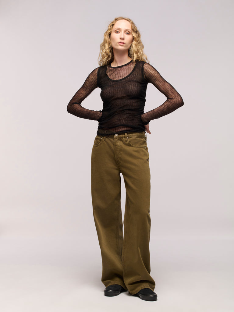 Isle Jeans - Dark Olive