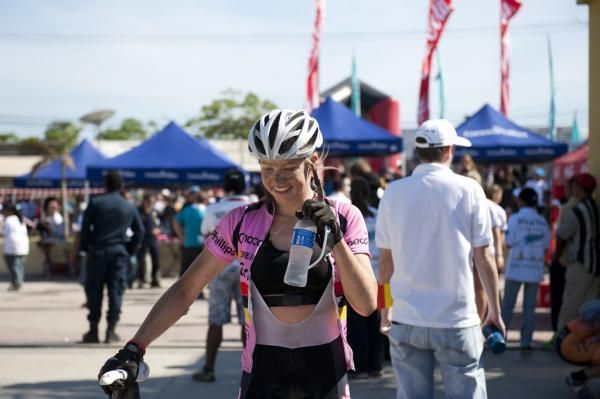 Women's overall winner Peta Mullens