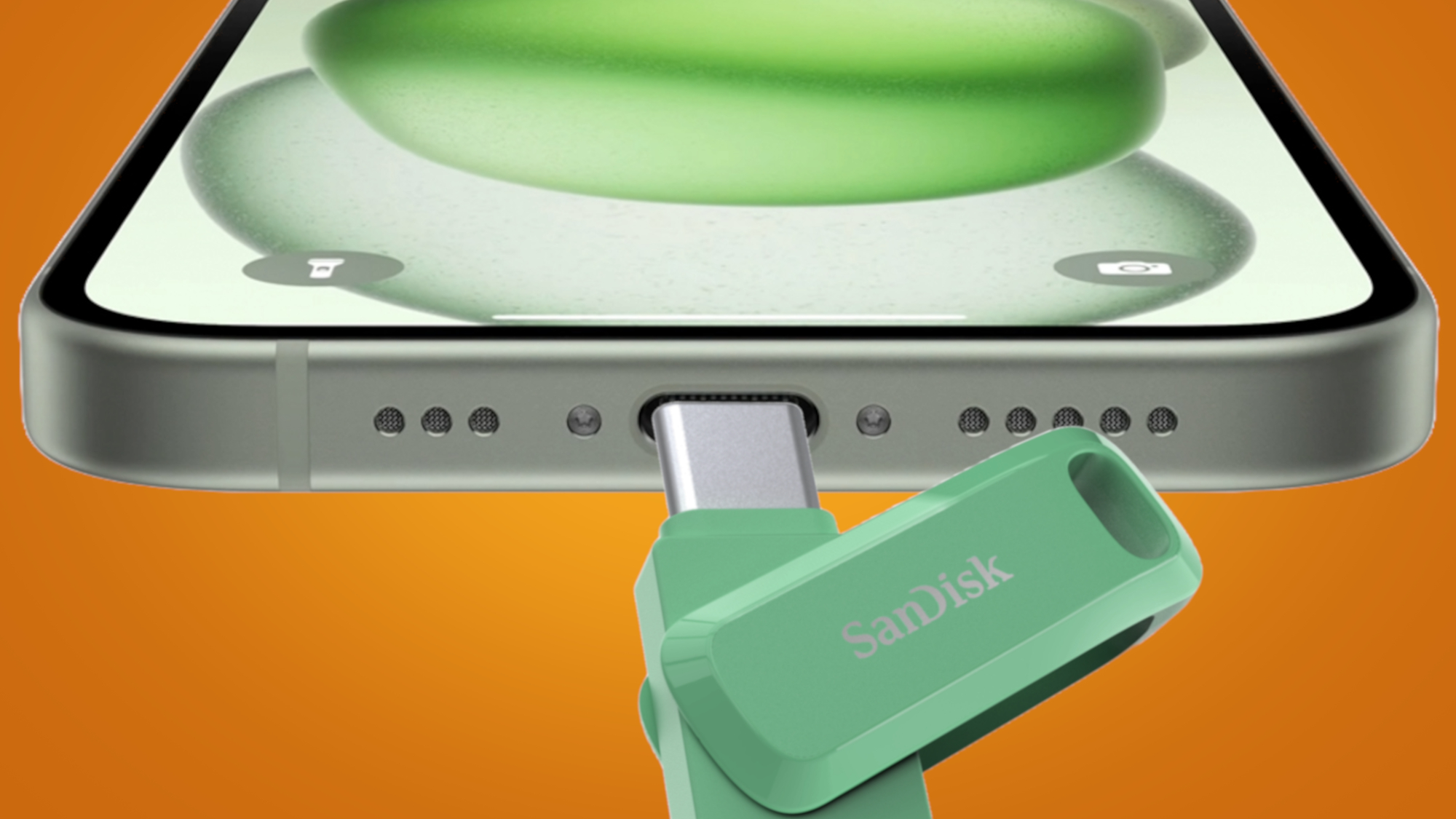 SanDisk's 256GB Go USB-C/A Flash Drive hits  low