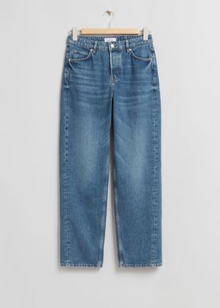 Entspannte Tapered-Jeans