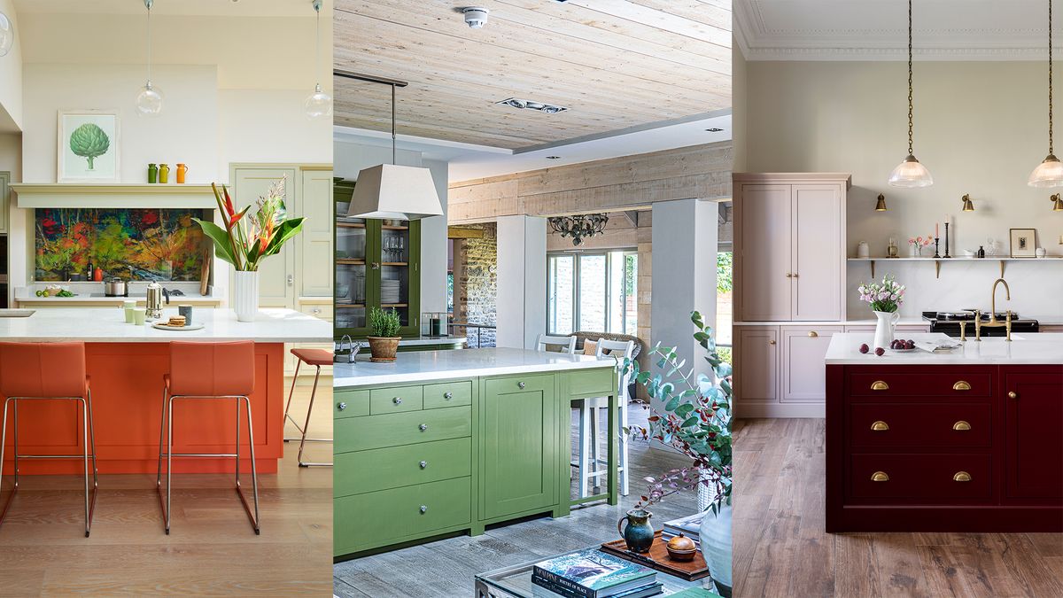 Island paint color ideas 11 ways to bring personality to a kitchen