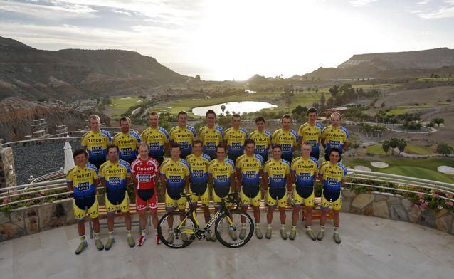 The 2014 Tinkoff - Saxo team