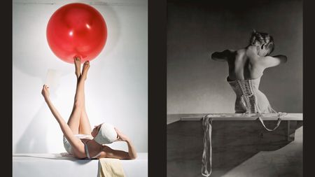 Madame Bernon, corset by Detolle for Mainbocher, 1939 for Vogue