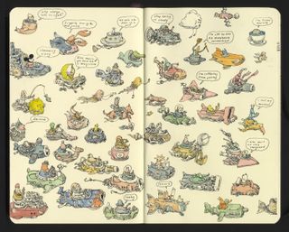 Doodle art: Mattias Adolfsson