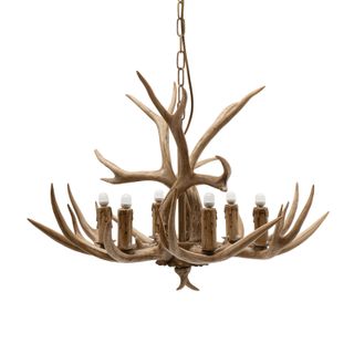 Rokas 6-Light Antler Tiered Chandelier