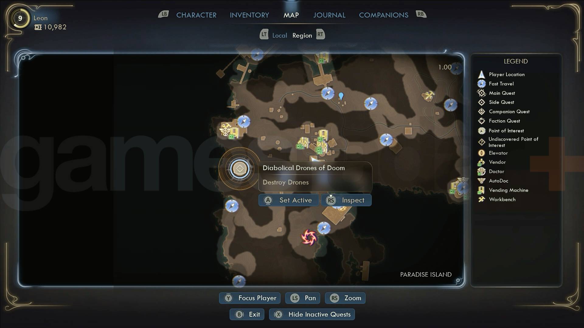 outer worlds 2 diabolical drones of doom map