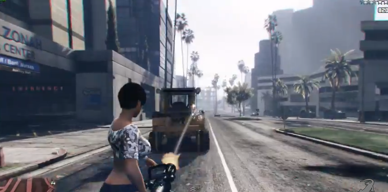 Gta 5 Mod Turns Bullets Into Cars Pc Gamer