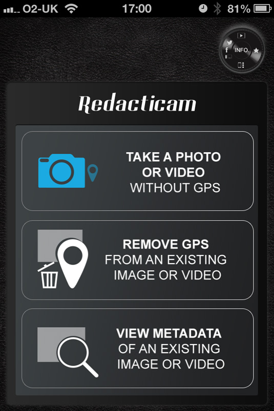 Redacticam app