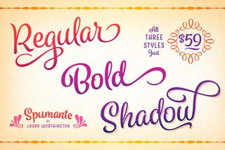 Font of the day: Spumante