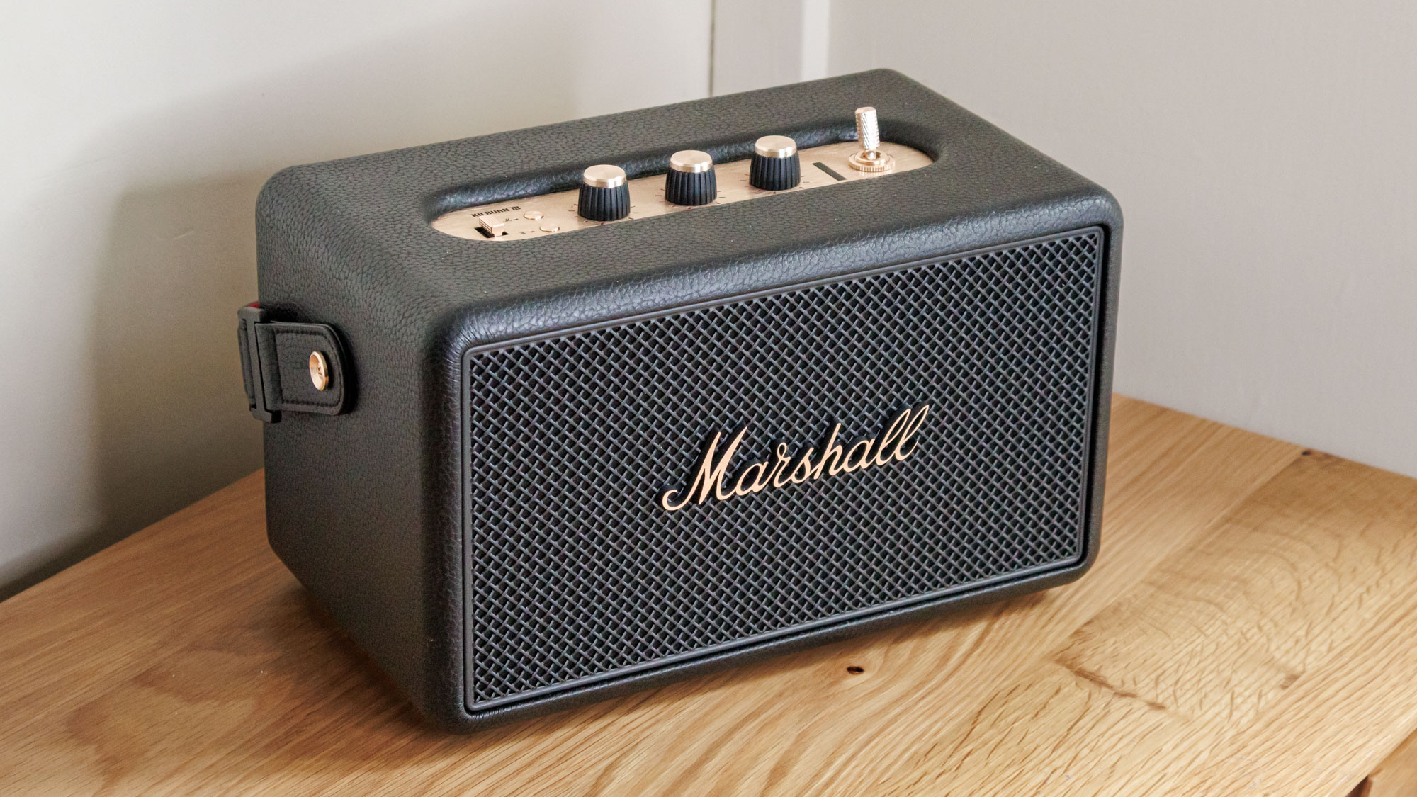 Marshall Kilburn III on a wooden surface