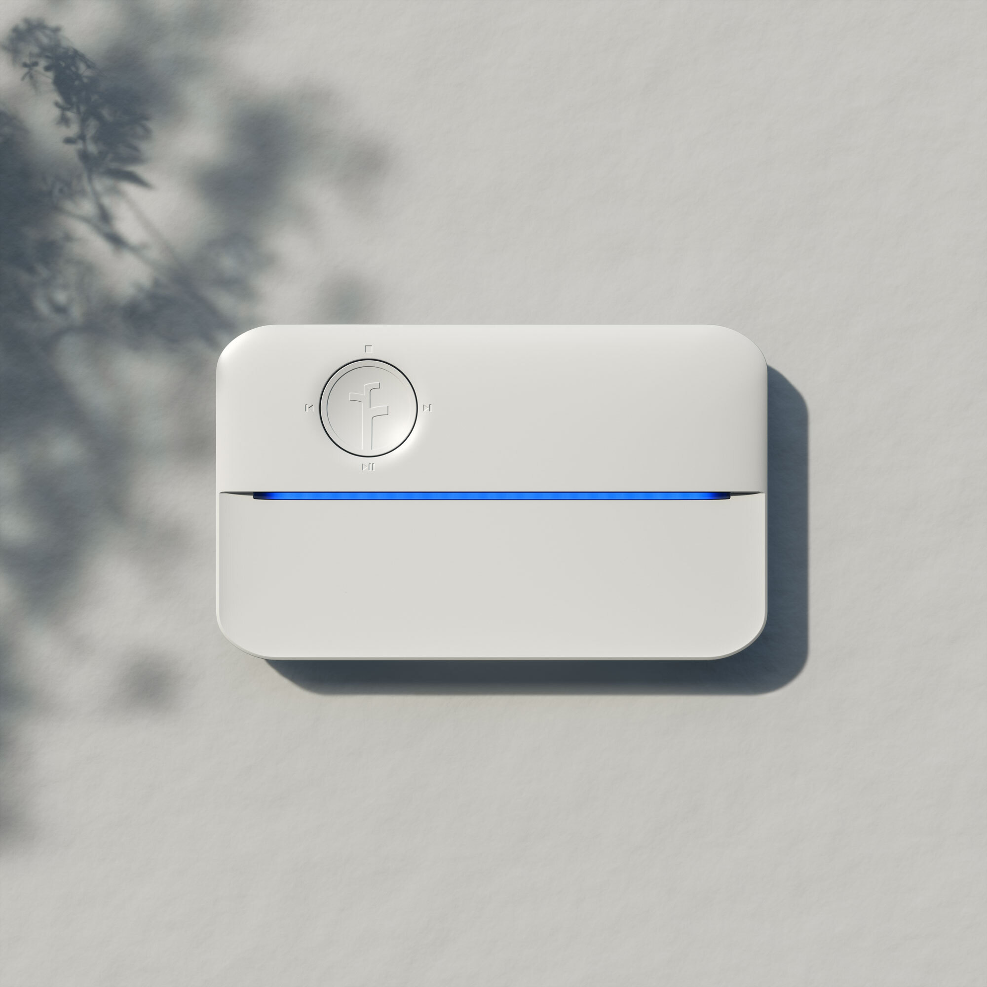Smart sprinkler controller on wall