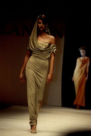 Linda Evangelista Wearing Lanvin, 1990