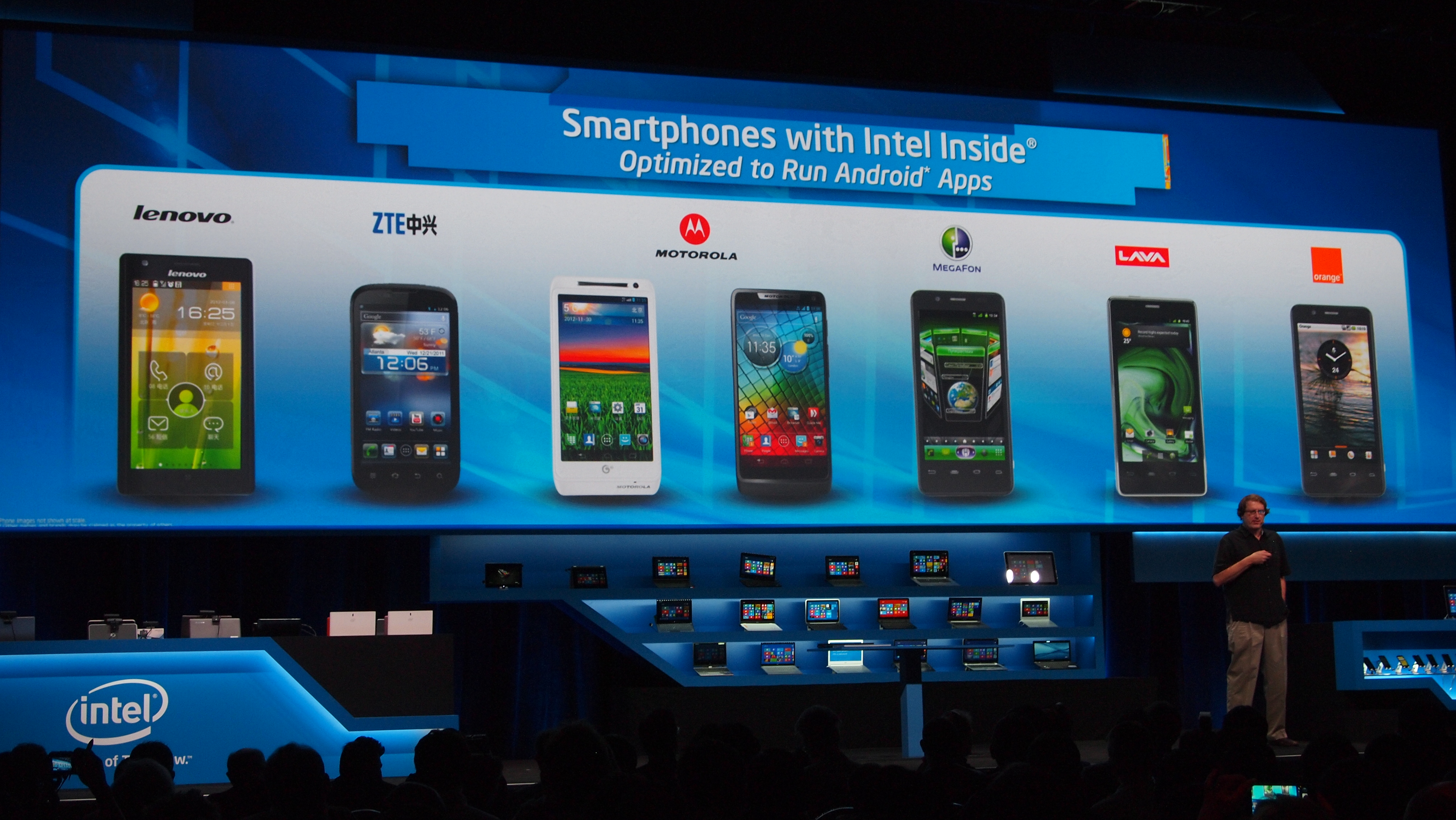 Intel smartphones