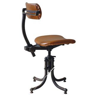 industrial vintage swivel chair