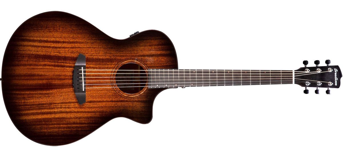 Breedlove's Wildwood Pro Series Concerto Suede CE guitar