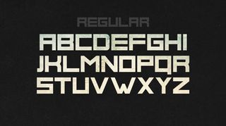 Free font: Phage