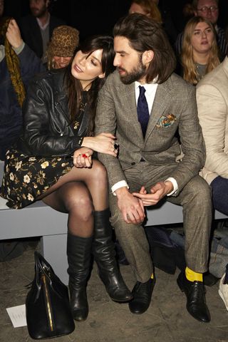 Daisy Lowe And Jack Guinness At The Casely-Hayford Fashion Show