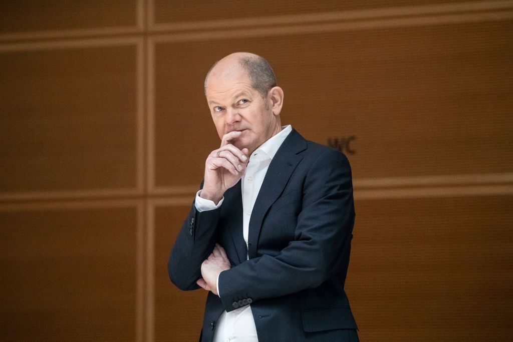 German Chancellor Olaf Scholz.