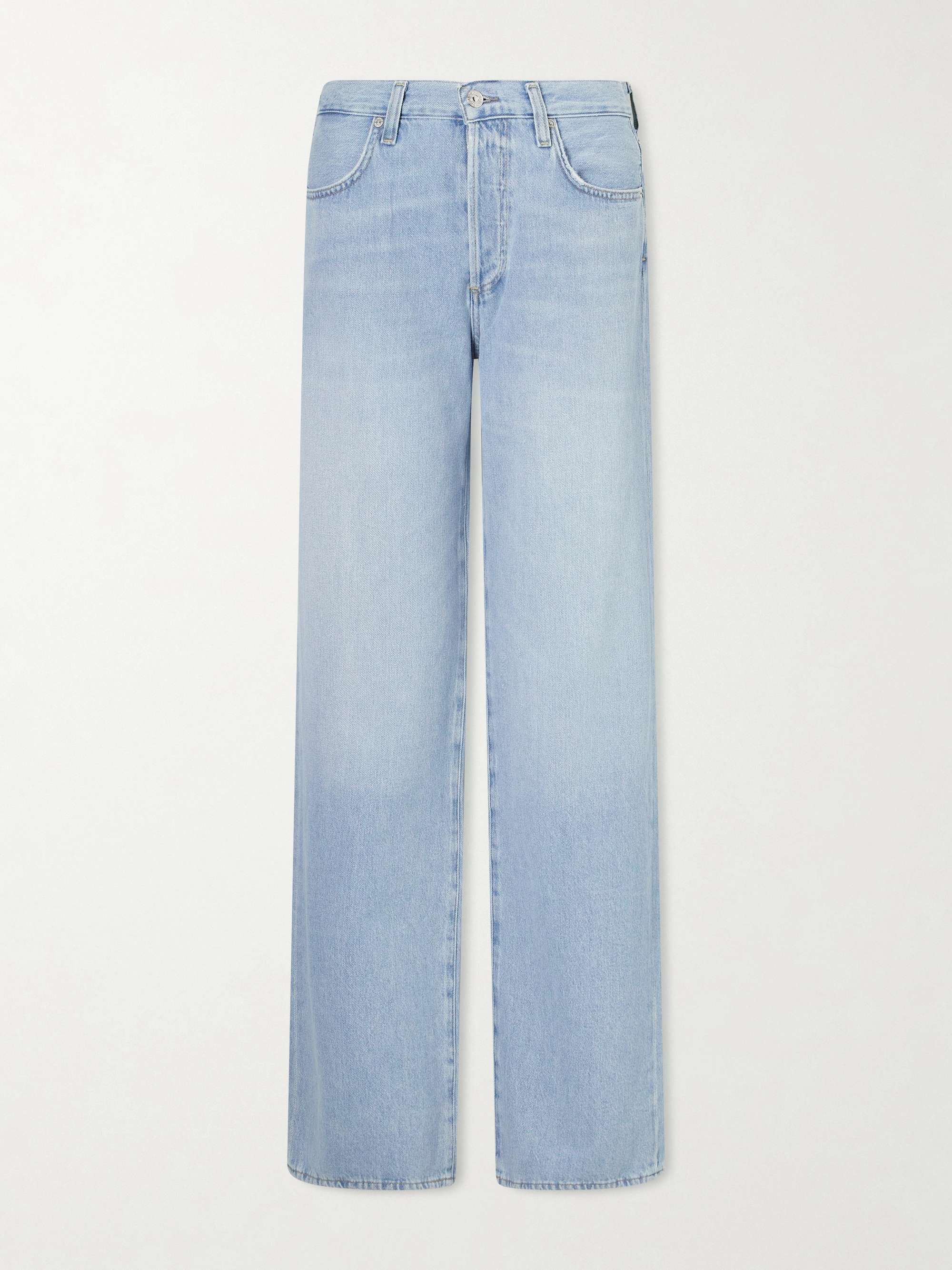 Annina Mid-Rise Straight-Leg Jeans