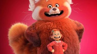 Disney DEI debate; a red panda and a girl