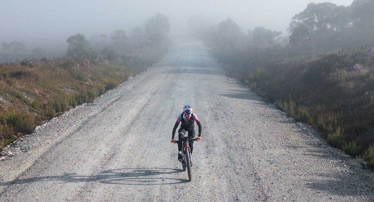 Endurance cyclist Payson McElveen's trans-Tasmania