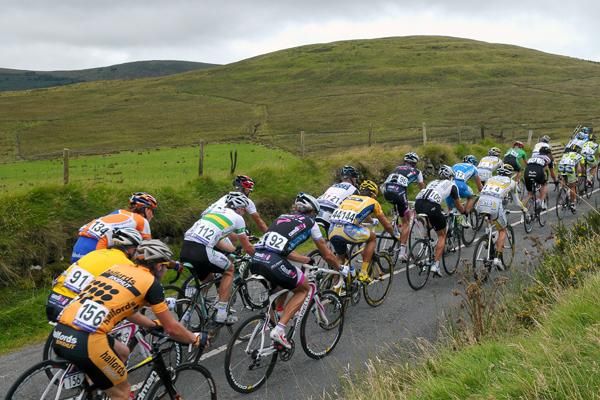 With the first category climb at Curragh to come and rain clouds gathering on the horizon, the action was about to heat up on stage two.