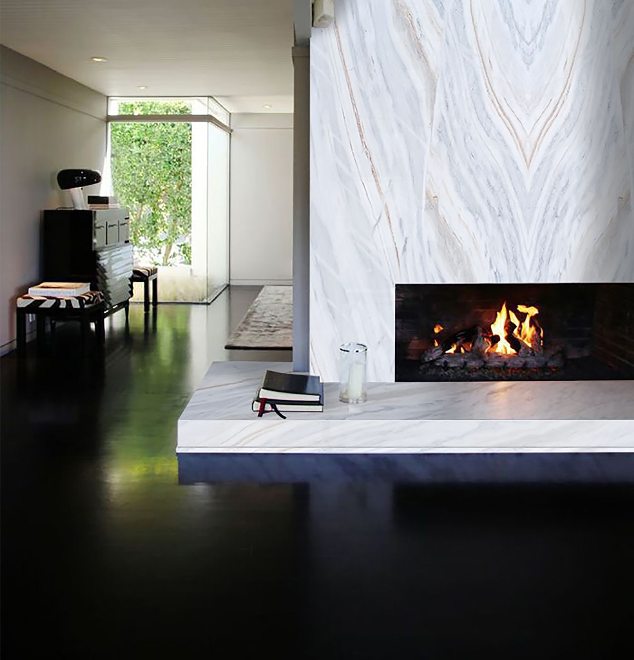 fireplace tile ideas