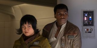 Finn and Rose in Star Wars: The Last Jedi