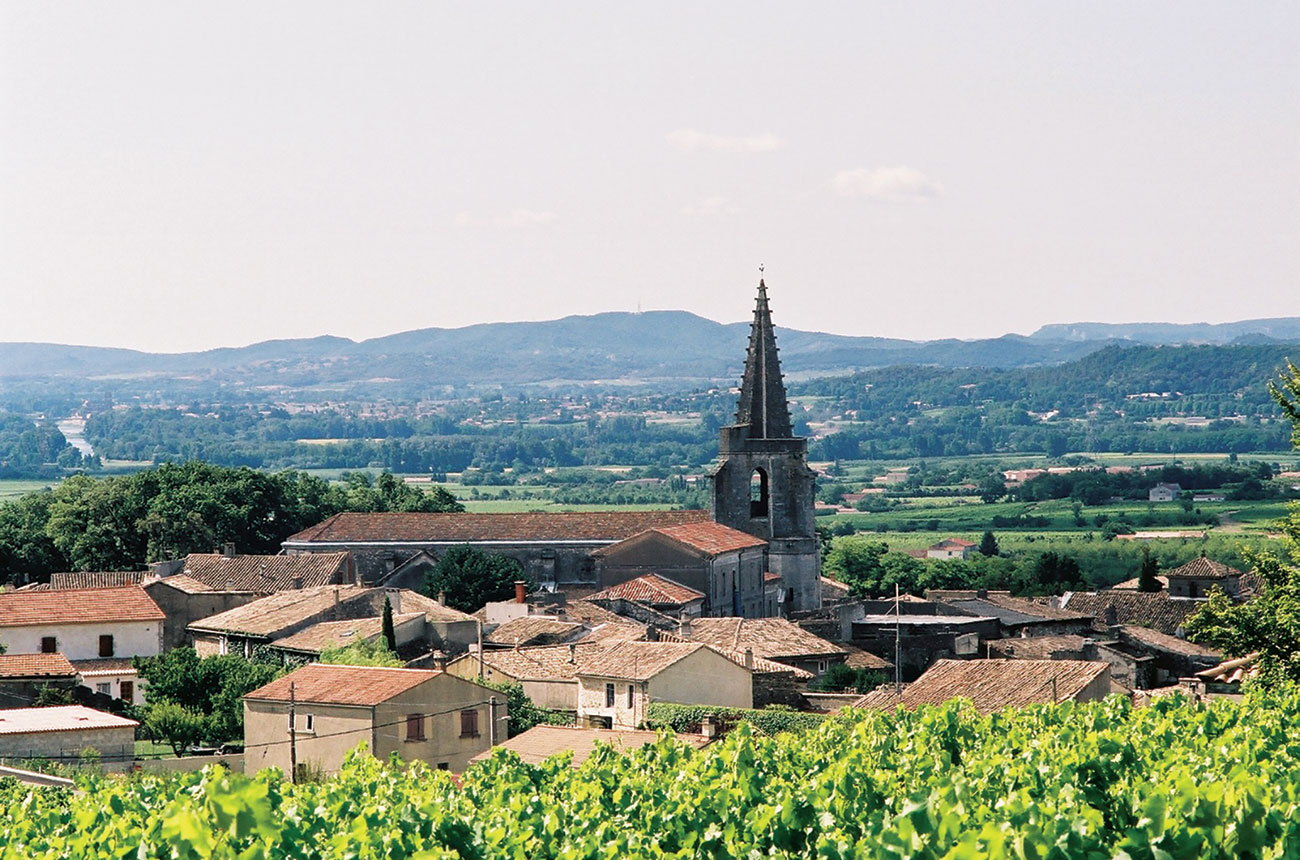 View from Domaine Saladin