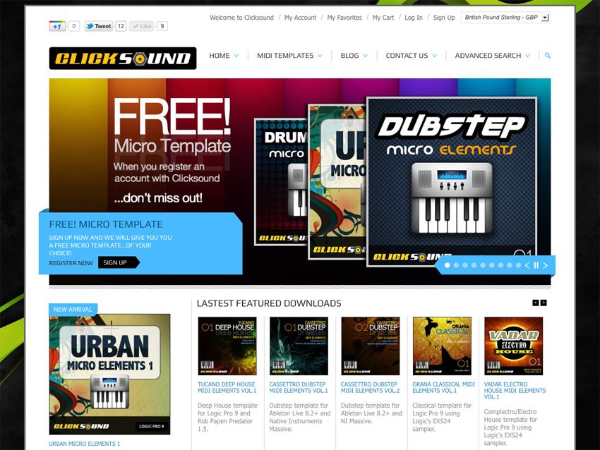 Clicksound Logic Pro And Ableton Live Midi Templates Musicradar 0328