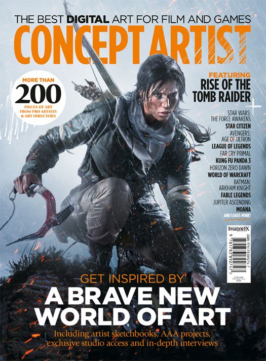 Discover the best digital art in Concept Artist magazine, from the