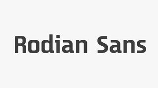 Rodian Sans font