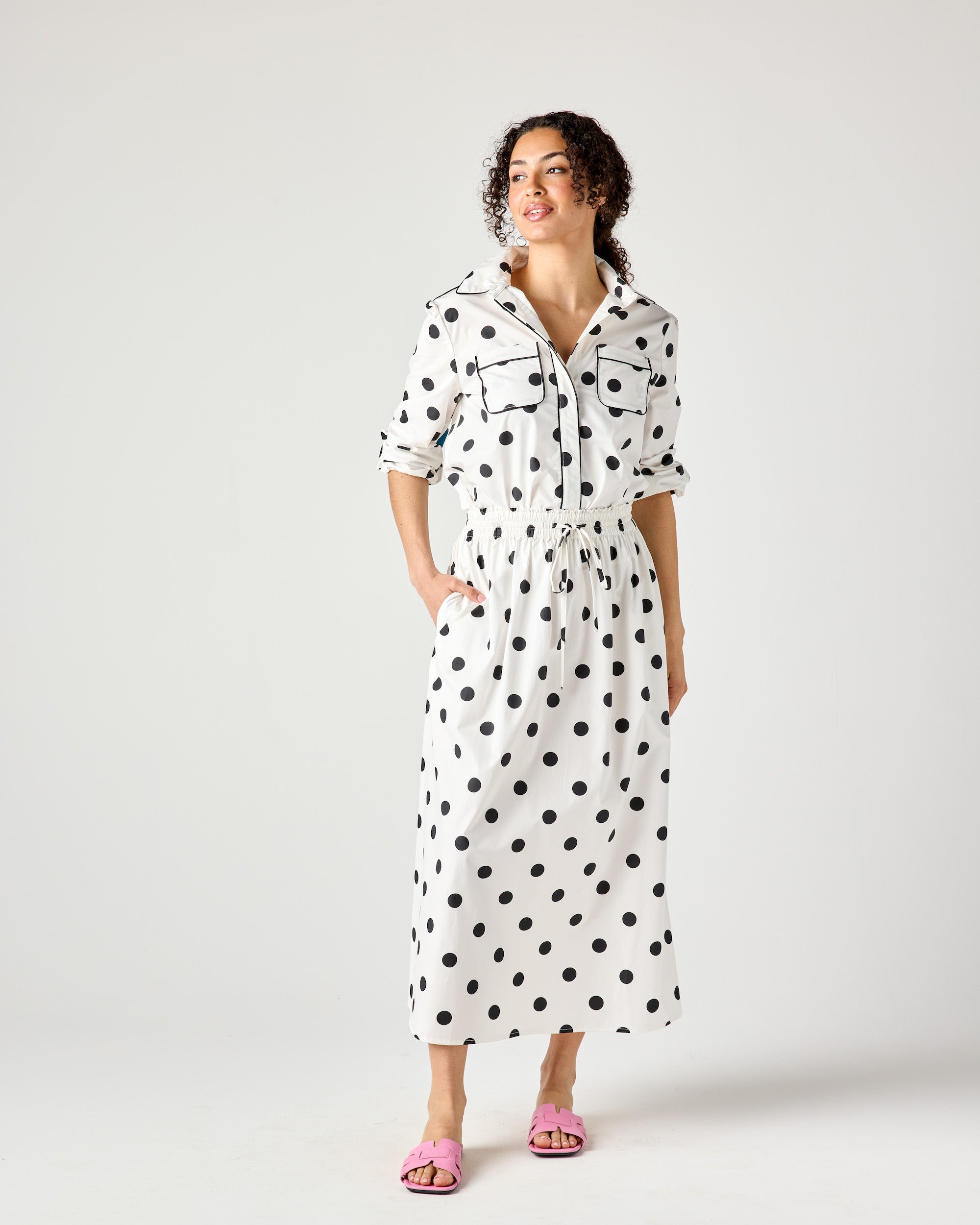 Knoll skirt in dots
