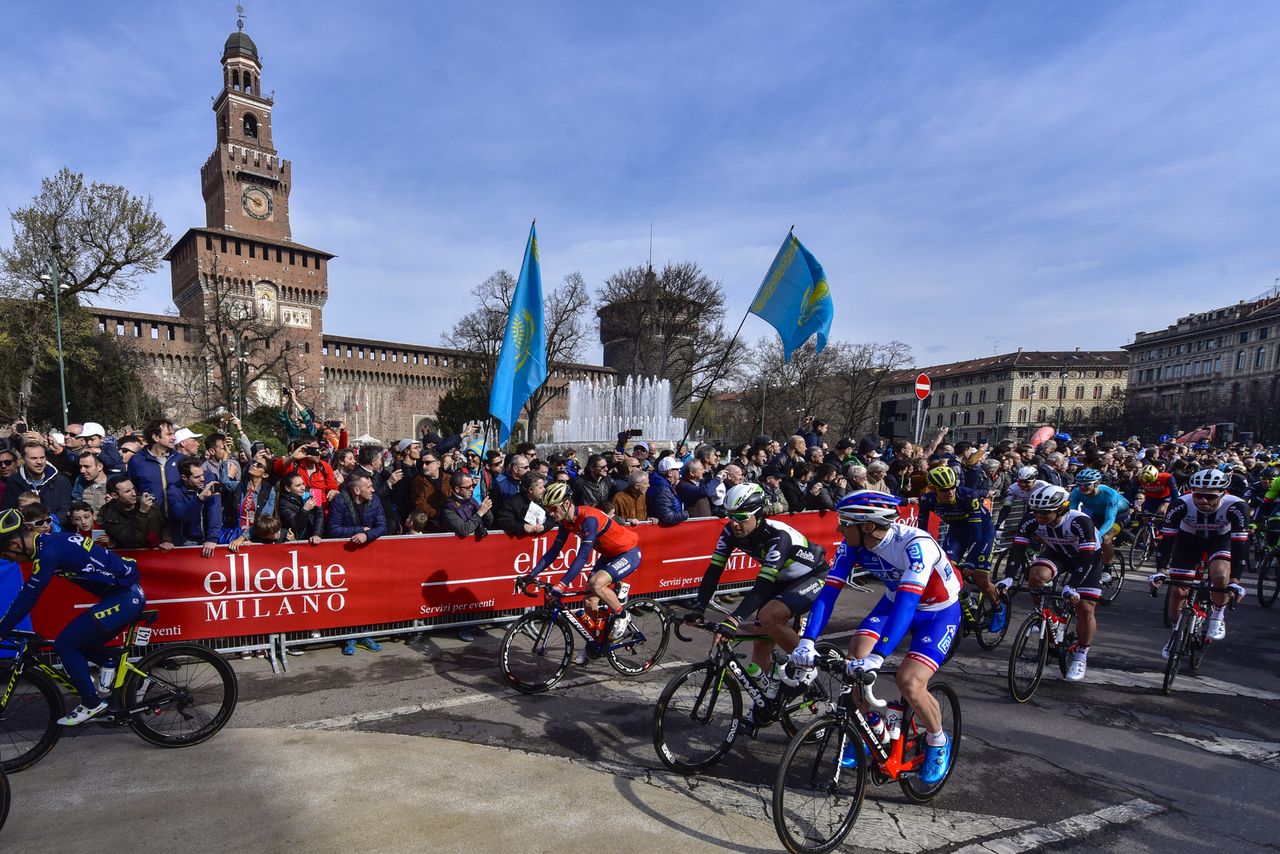 The start of Milan-San Remo