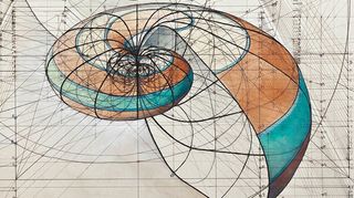 Golden Ratio colouring book