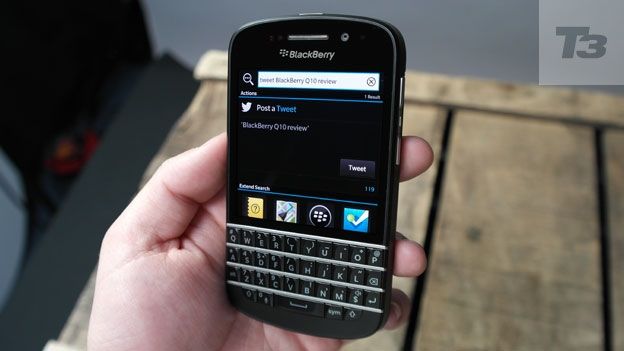 BlackBerry Q10 keyboard shortcuts